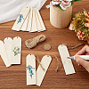 SOFPLATE DIY Wood Bookmarks Making Kits WOOD-SP0001-21A-3