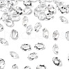 Faceted Natural White Topaz Cabochons G-I295-05C-16B-05-1