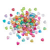 Eco-Friendly Transparent Acrylic Beads TACR-TA0001-04-14