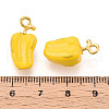 Alloy Enamel Pendants ENAM-N062-05C-G-3