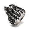 304 Stainless Steel Ring RJEW-B055-04AS-17-1