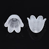 Transparent Acrylic Bead Caps FACR-N005-002-4