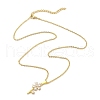304 Stainless Steel Pendant Necklaces NJEW-U002-16G-01-2