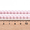 Baking Painted Pearlized Glass Pearl Bead Strands HY-N002-6mm-B04-5