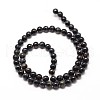 Natural Blue Tiger Eye(Dyed & Heated) Round Beads Strands G-P072-37-12mm-2