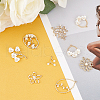 SUNNYCLUE 16Pcs 8 Style Alloy Pendants PALLOY-SC0003-65LG-4