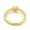 Heart Natural Dyed & Heated Green Onyx Agate Adjustable Rings RJEW-Q818-02G-04-4