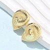 Brass Stud Earrings EJEW-Q017-06G-2