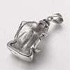 304 Stainless Steel Pendants STAS-P137-15-4