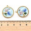 304 Stainless Steel Enamel Pendants STAS-B084-04G-03-3