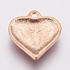 Zinc Alloy Enamel Pendants PALLOY-I124-12G-B-2