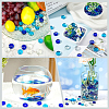 SUNNYCLUE 90Pcs 3 Colors Glass Cabochons GLAA-SC0002-07-5