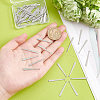 Unicraftale 201 Stainless Steel Pendants STAS-UN0042-39-4