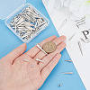 ARRICRAFT 120Pcs 4 Style Alloy Charms FIND-AR0003-99-3