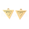 304 Stainless Steel Charms STAS-O142-60G-2