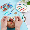 Glass Pendant Decorations HJEW-GO00026-5