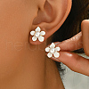 Stainless Steel Stud Earrings BY9223-2-1