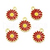 Alloy Enamel Charms FIND-H035-01E-LG-4