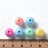 Opaque Acrylic Beads X-MACR-S370-C10mm-M1-4