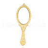 Mirror Alloy Glass Big Pendants PALLOY-I111-38KG-1