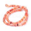 Natural Carnelian Bead Strands G-R403-4x6-16-2