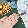   250Pcs 5 Style Brass Beads KK-PH0009-28-3