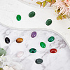 SUNNYCLUE 20Pcs 10 Style Natural & Synthetic Mixed Gemstone Cabochons Kit G-SC0002-32-5
