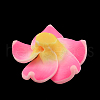 Handmade Polymer Clay 3D Flower Plumeria Beads CLAY-Q192-15mm-10-2