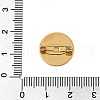 PVD Vacuum Plating 304 Stainless Steel Brooch Cabochon Settings STAS-E547-08J-G-4