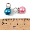 ABS Plastic Imitation Pearl Pendants KY-XCP0001-39-3