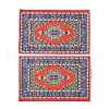 Silk Miniature Ethnic Style Carpets MIMO-PW0001-008A-1