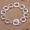 Silver Color Plated Brass Wedding Party Jewelry Sets SJEW-BB11334-2