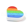 Word Silicone Focal Beads SIL-P010-01C-2