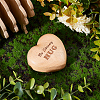 Beech Wood Display Decorations AJEW-WH0283-25-5