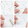 Beebeecraft 160Pcs Brass Crimp Bead Cover FIND-BBC0003-65B-S-5