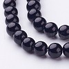 Natural Mashan Jade Round Beads Strands X-G-D263-8mm-XS32-2