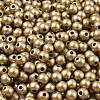 Matte Style Spray Painted Acrylic Beads ACRP-XCP0001-03-3