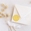 Self Adhesive Gold Foil Embossed Stickers DIY-WH0211-289-5