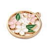 Alloy Enamel Pendants ENAM-147-03A-G-2