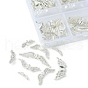 80Pcs 6 Style Alloy Beads Sets FIND-FS0001-94-3