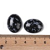 Natural Snowflake Obsidian Cabochons G-B080-01A-23-3