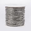 Tarnish Resistant 304 Stainless Steel Cuban Link Chains CHS-H009-14P-2