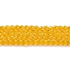 Transparent Glass Beads Strands GLAA-H021-03-06-2