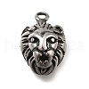 Retro 304 Stainless Steel Pendants STAS-L284-16AS-05-1
