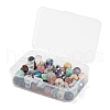 80Pcs 8 Style Natural & Synthetic Gemstone Beads G-LS0002-22-7