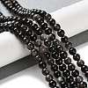 Natural Silver Obsidian Beads Strands G-S150-20A-6mm-2