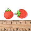 12Pcs 12 Styles Opaque Resin Pendants RESI-V001-04-3