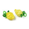 Handmade Bumpy Lampwork Pendants LAMP-S194-024-3