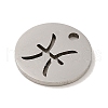 Non-Tarnish 201 Stainless Steel Charms STAS-E217-10P-06-2