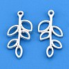 Tibetan Style Alloy Pendants TIBE-A17913-S-RS-1